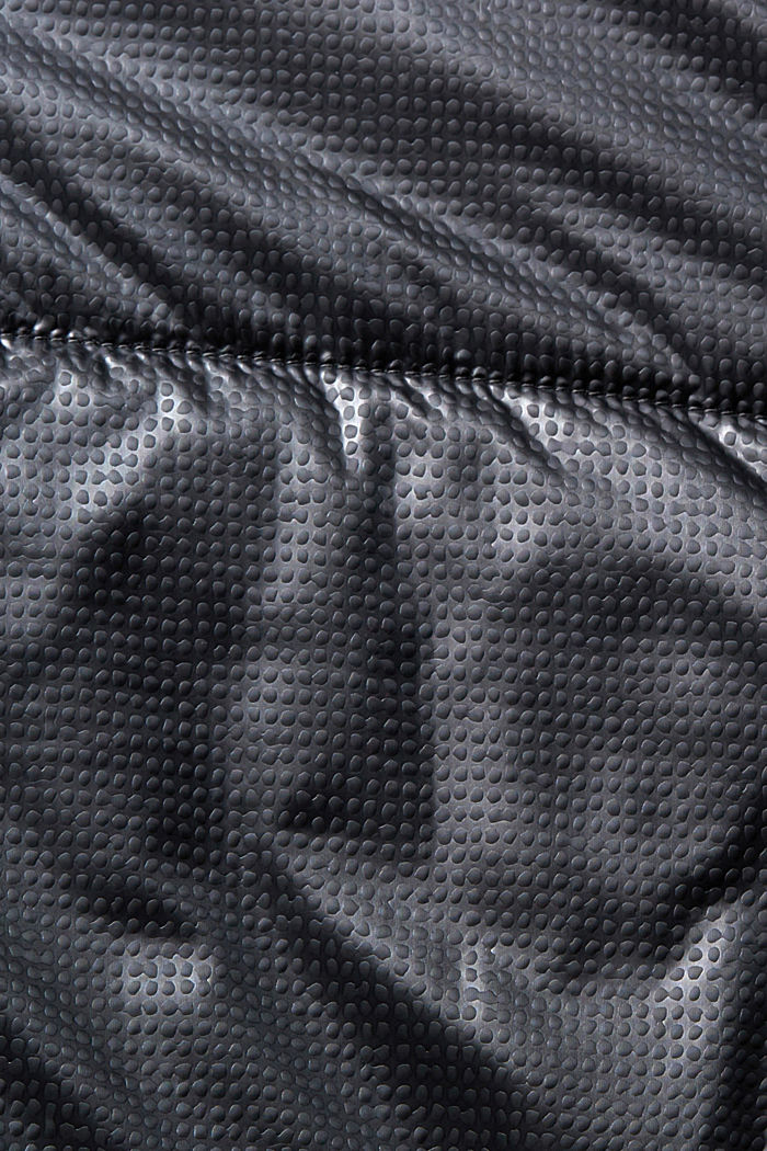 Patterned puffer jacket, BLACK, detail-asia image number 4