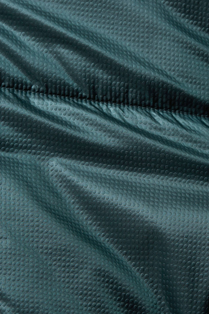 Textured puffer jacket, DARK TEAL GREEN, detail-asia image number 4