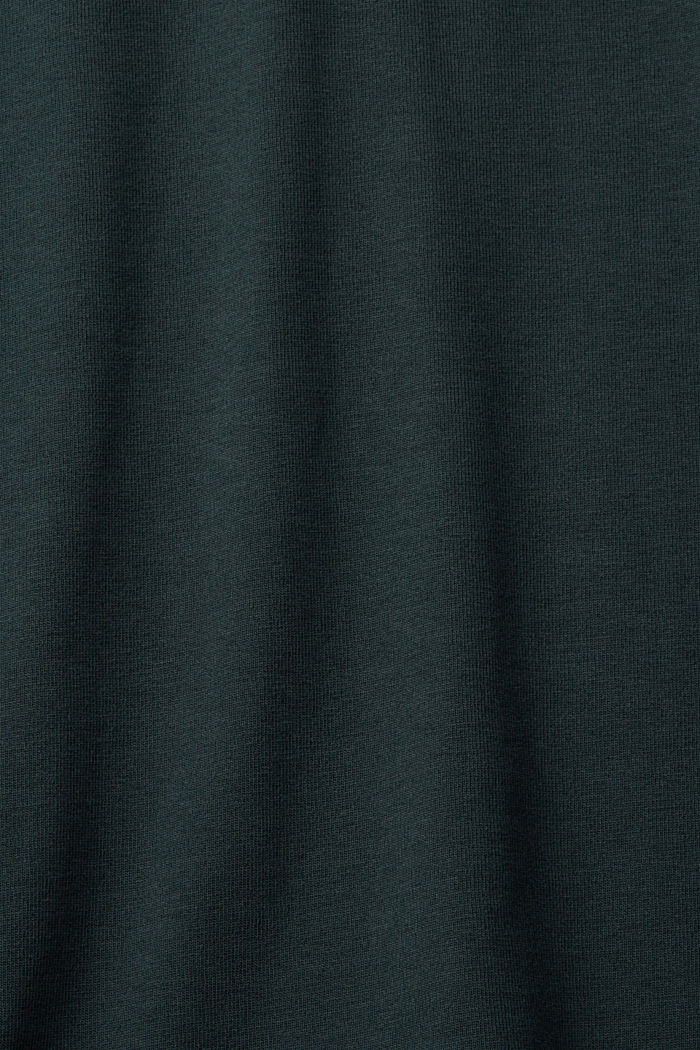 Long sleeve polo shirt, DARK TEAL GREEN, detail-asia image number 4
