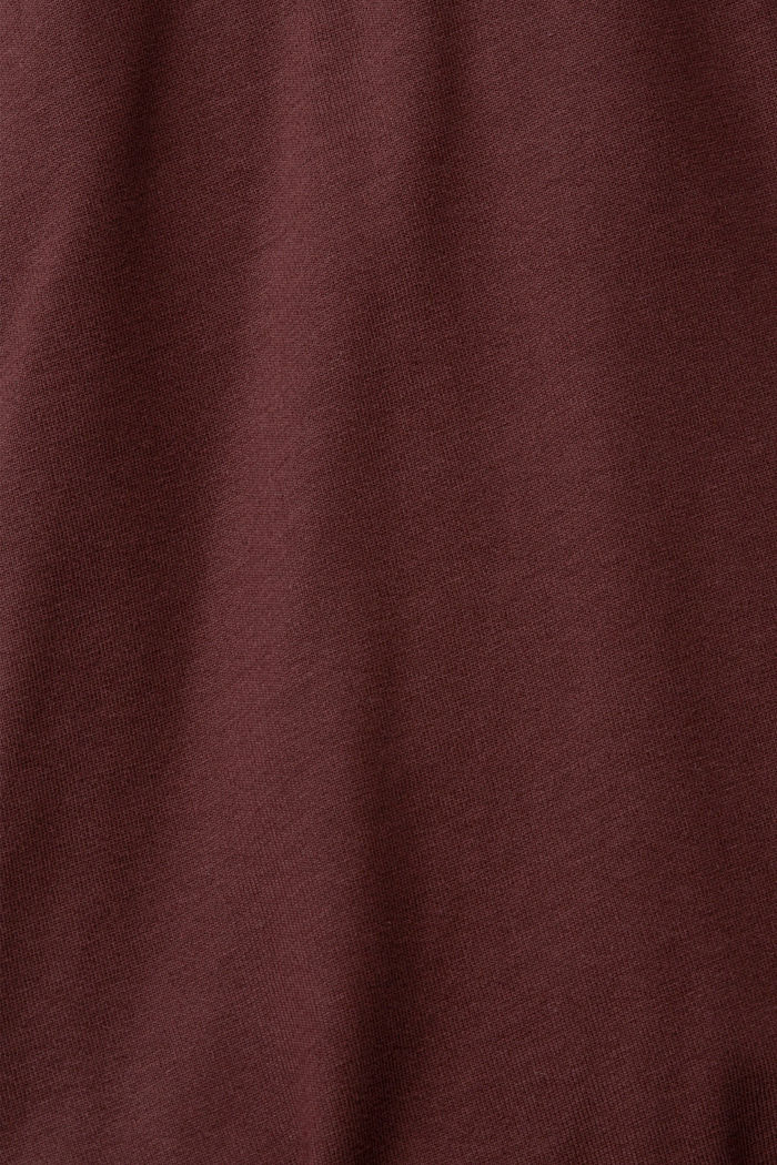 롱 슬리브 폴로 셔츠, BORDEAUX RED, detail-asia image number 5