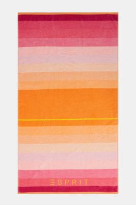 Esprit Beach towel with logo print, cotton at our Online Shop