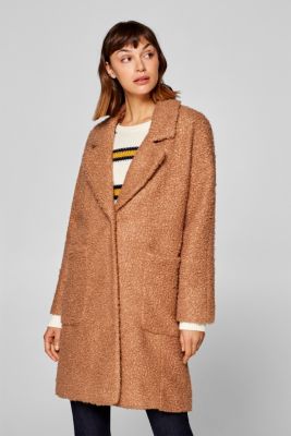 Esprit Mantel van teddy kopen in de online shop