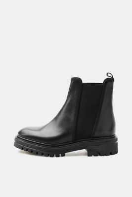 Esprit - Chelsea boots with a tread sole at our Online Shop