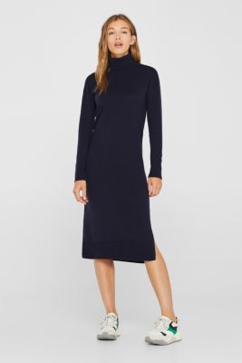 polo neck gown