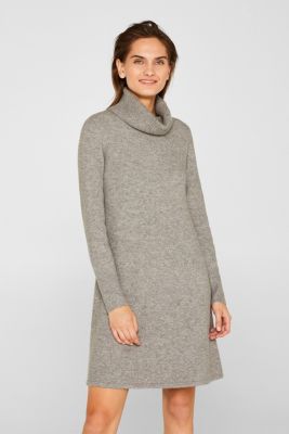 wool knit dress