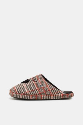 esprit slippers zwart