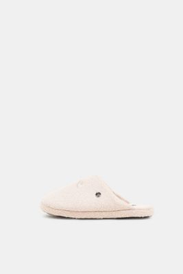 esprit slippers zwart