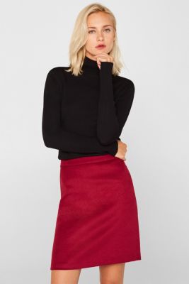 Esprit - Skirt with wool at our Online Shop