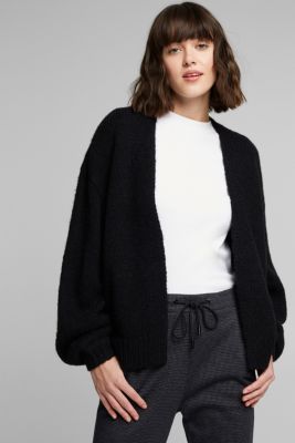 alpaca wool blend cardigan