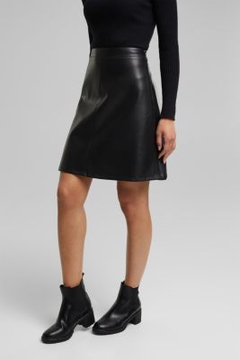 Esprit Faux Leather Mini Skirt At Our Online Shop