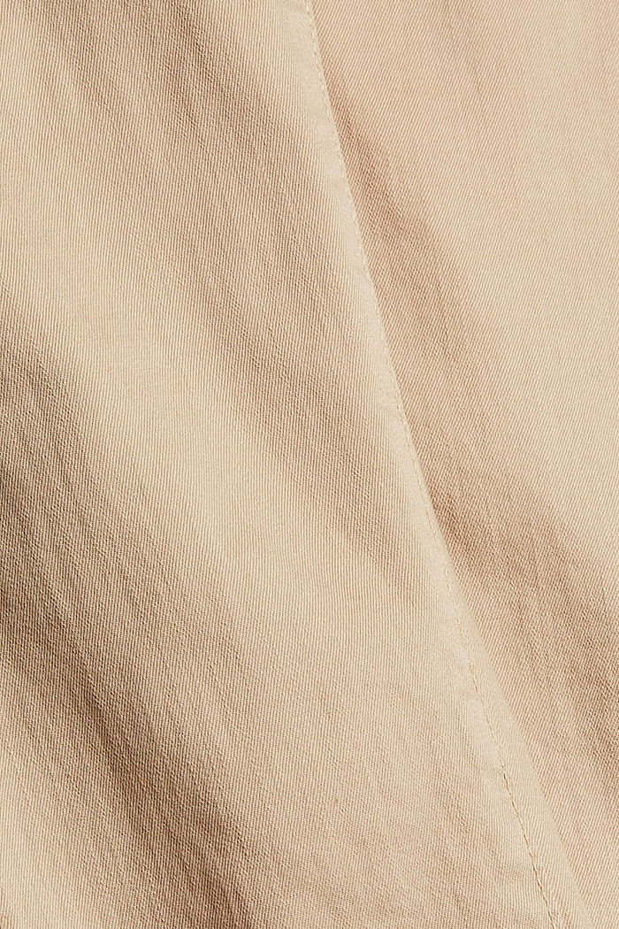 Tuplanapilliset sretch-housut, BEIGE, detail image number 4