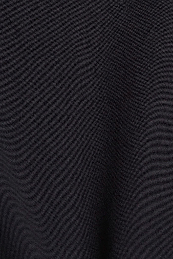 Minihame punto jerseytä, LENZING™ ECOVERO™, BLACK, detail image number 4