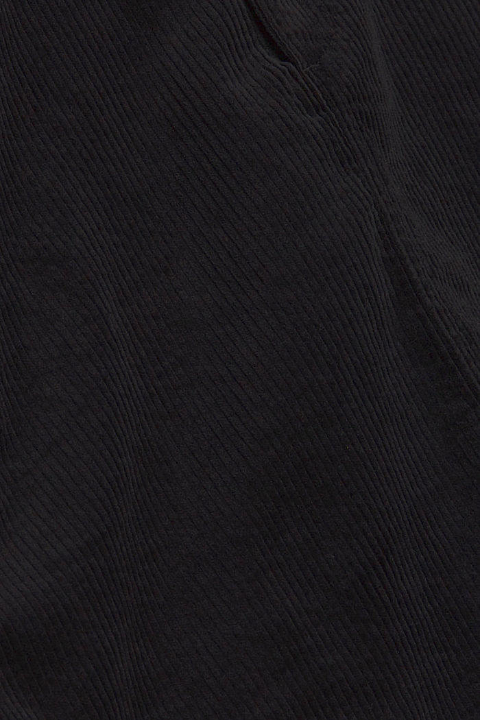 Minirok van katoenen corduroy, BLACK, detail image number 4