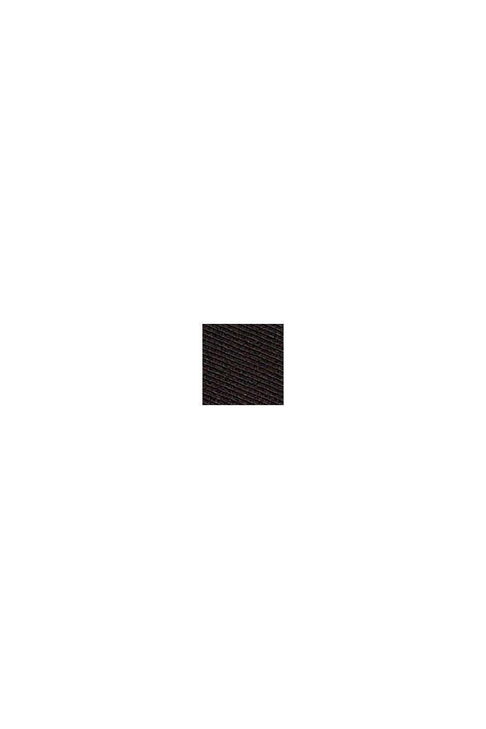 Minigonna con pieghe, BLACK, swatch