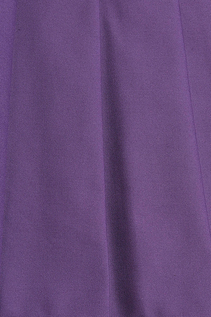 Mini-jupe à plis, DARK PURPLE, detail image number 4