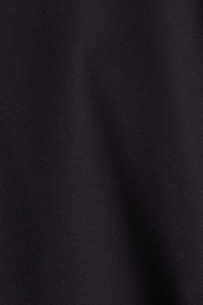 Minimekko Punto-jerseytä, LENZING™ ECOVERO™, BLACK, detail image number 4