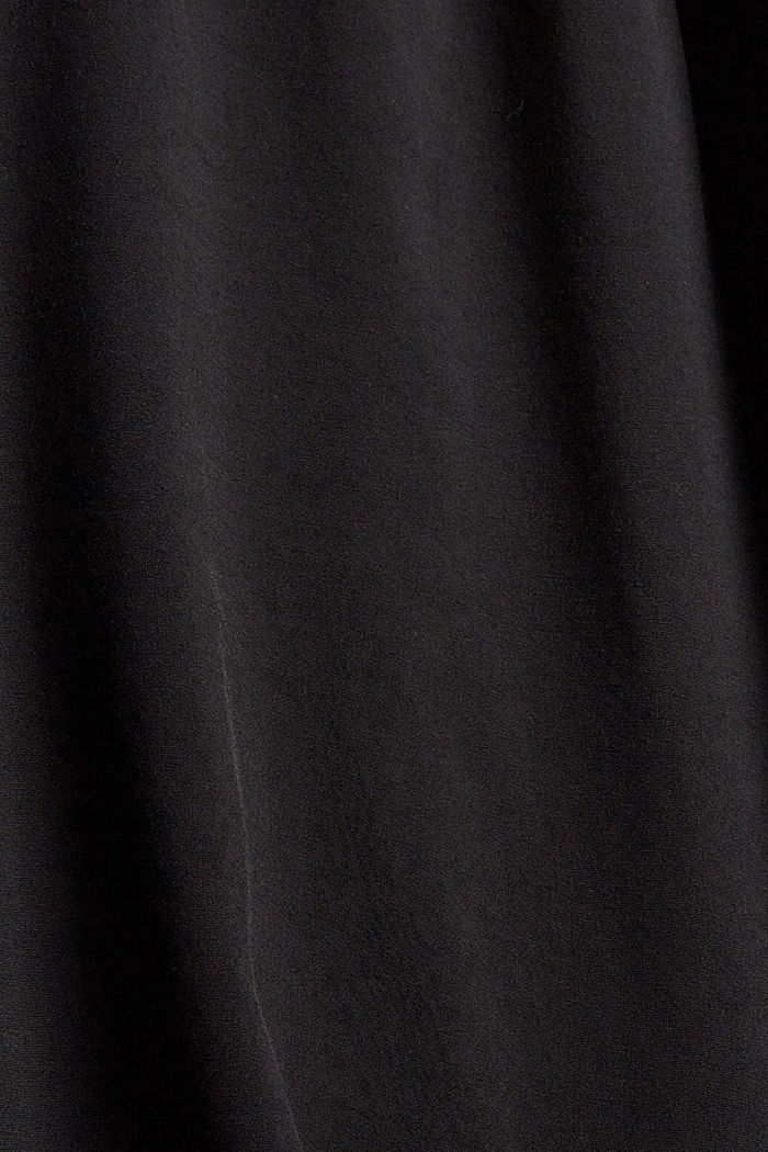 Kleid mit Häkelspitze, LENZING™ ECOVERO™, BLACK, detail image number 4