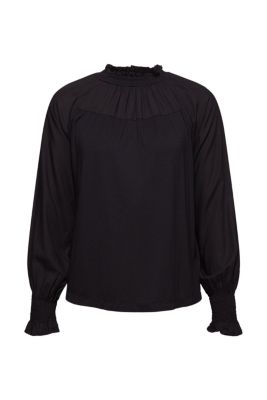 EDC Chemisier en mélange de matières, LENZING™ ECOVERO™