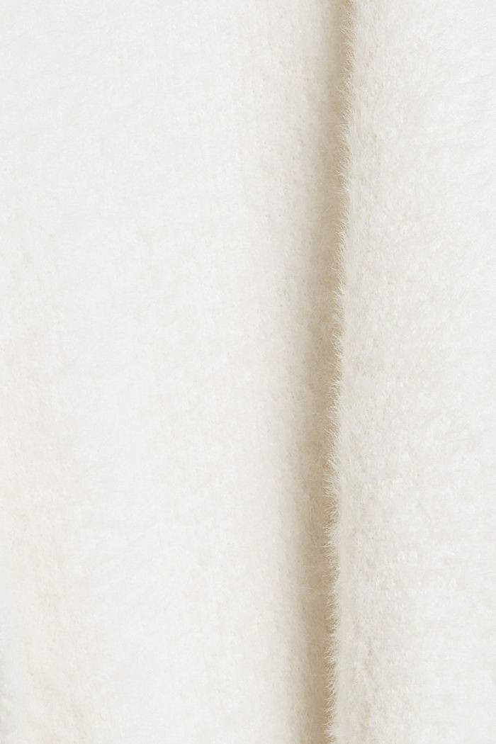 Pullover mit Stehkragen, Bio-Baumwolle, OFF WHITE, detail image number 4