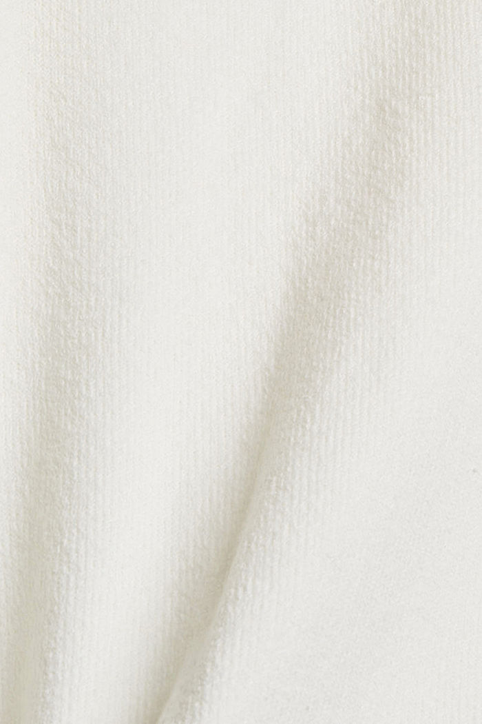 Sis. villaa: kiinnityksetön neuletakki, OFF WHITE, detail image number 4