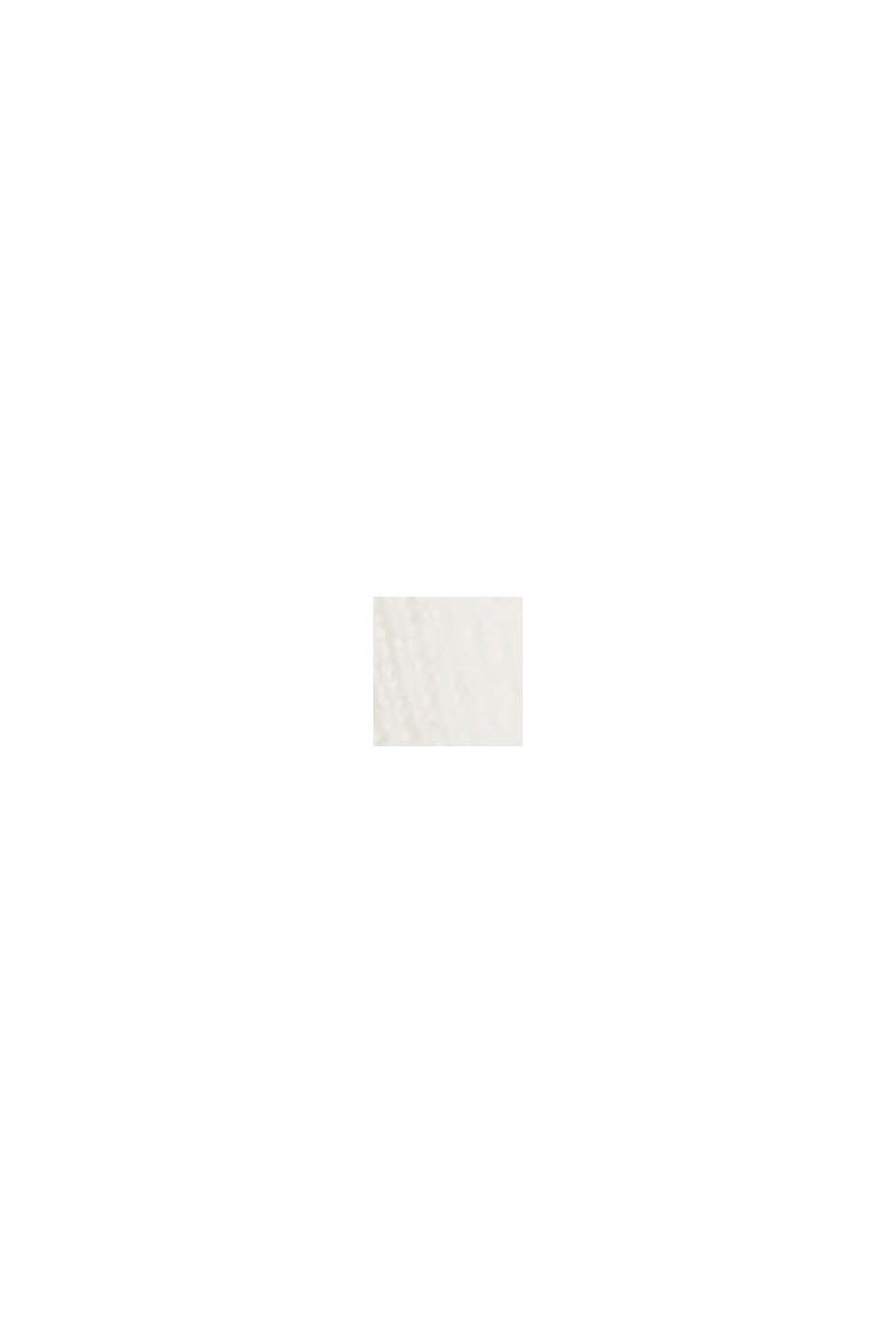 Cropped trui met opstaande kraag, OFF WHITE, swatch