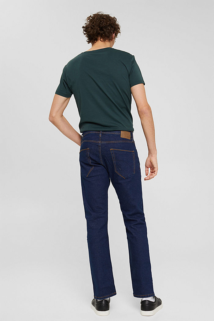 Stretch cotton jeans, BLUE RINSE, detail image number 1
