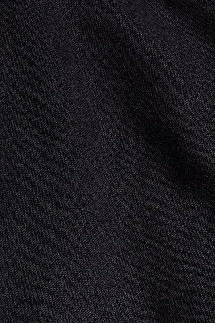 Katoenen jeans met comfortabele stretch, BLACK DARK WASHED, detail image number 4