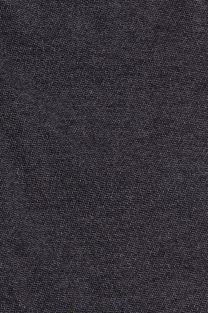 Pantalon cargo en coton biologique à teneur en stretch, DARK GREY, detail image number 4