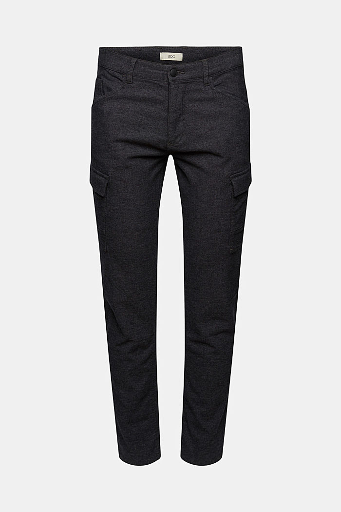 Stretch cargo trousers made of organic cotton