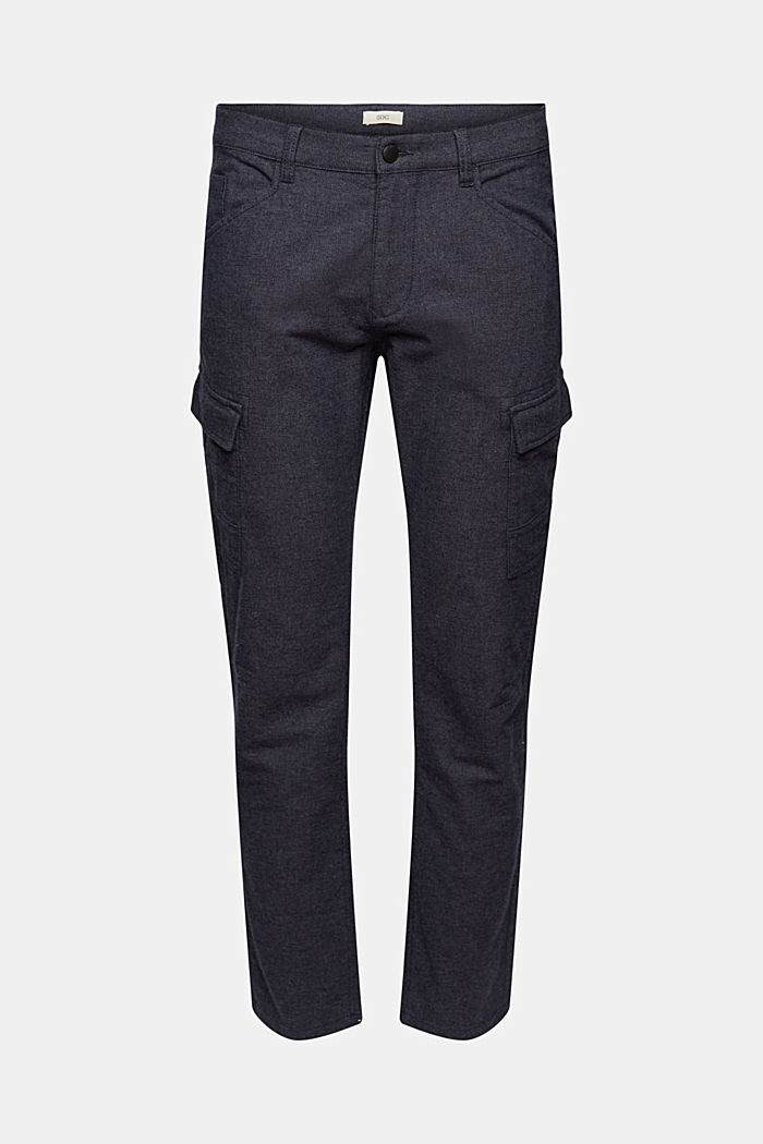 Stretch cargo trousers made of organic cotton