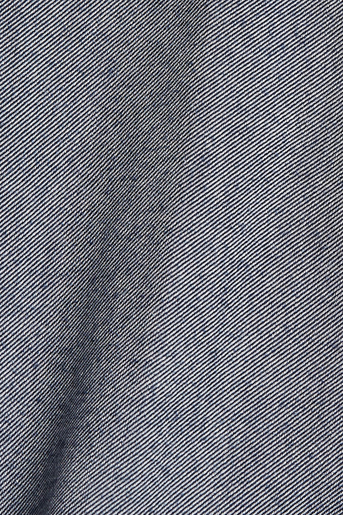 Chemise en flanelle en twill de coton, DARK BLUE, detail image number 4