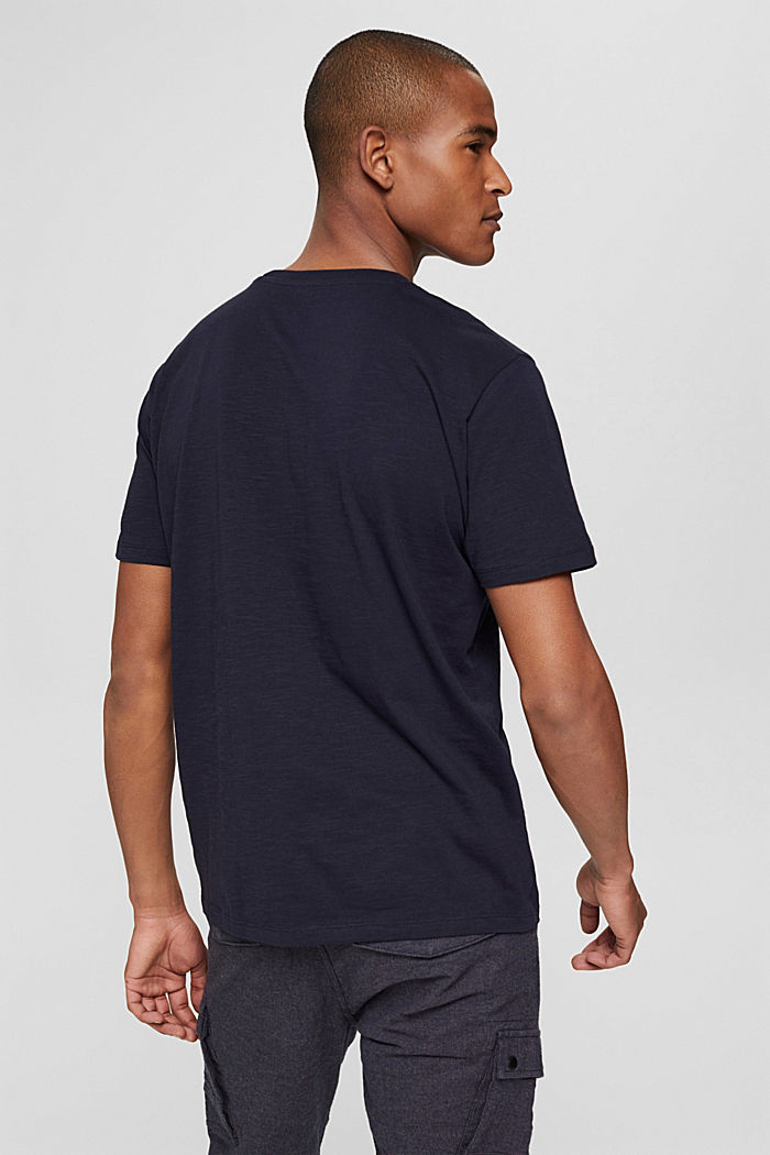 Jersey T-shirt van 100% organic cotton, NAVY, detail image number 3