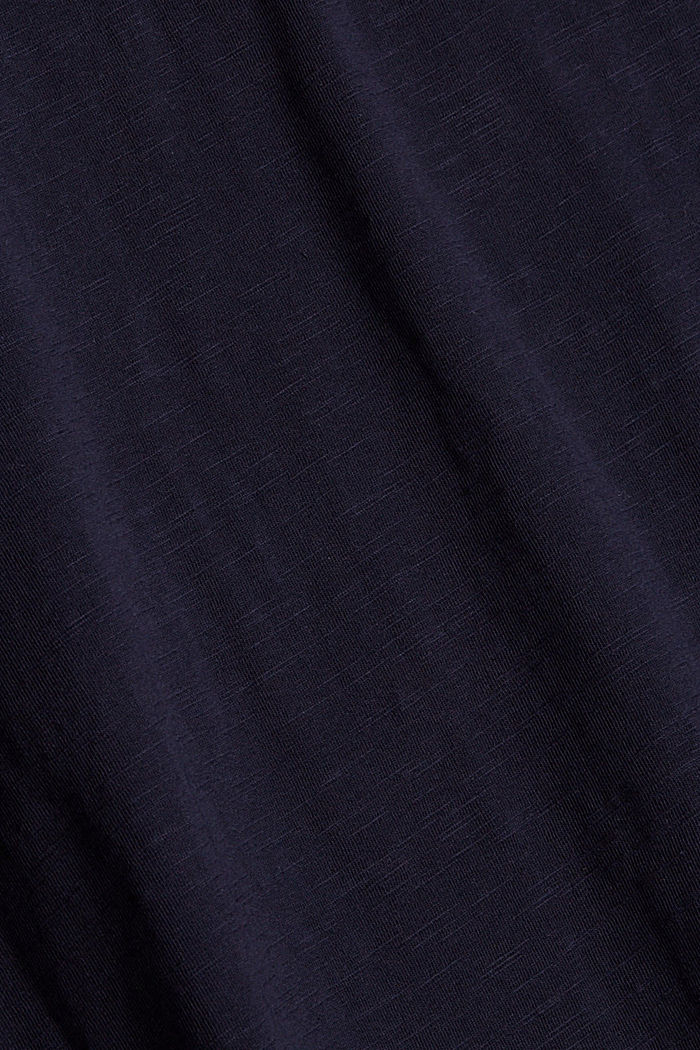 T-shirt en jersey, 100 % coton bio, NAVY, detail image number 4