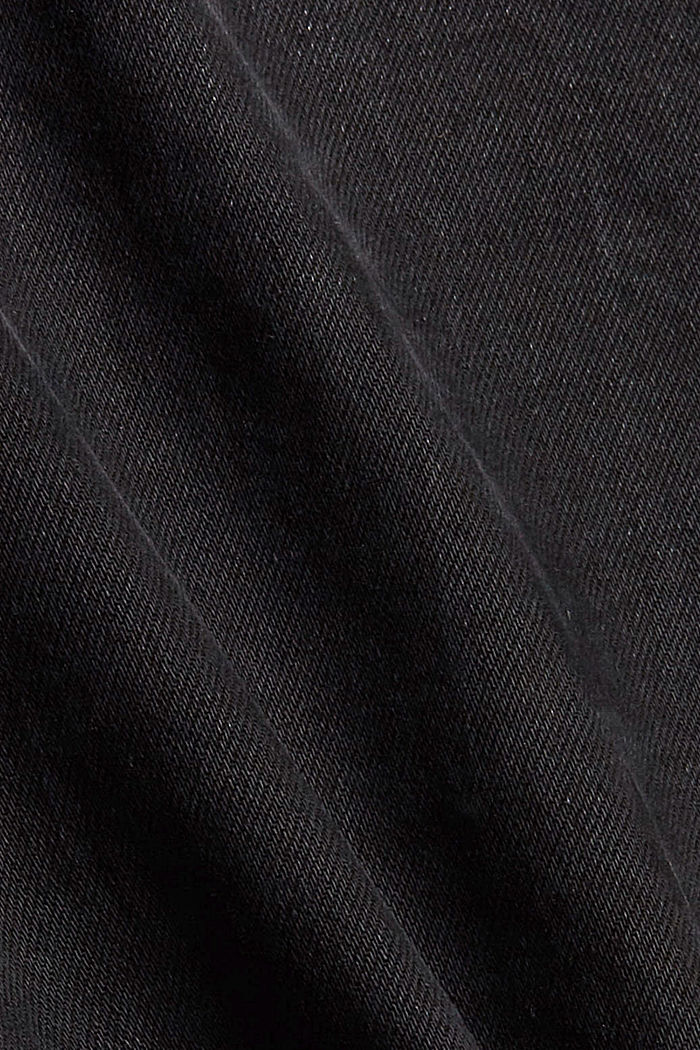 Kick Flare-Jeans aus Bio-Baumwolle, BLACK DARK WASHED, detail image number 4
