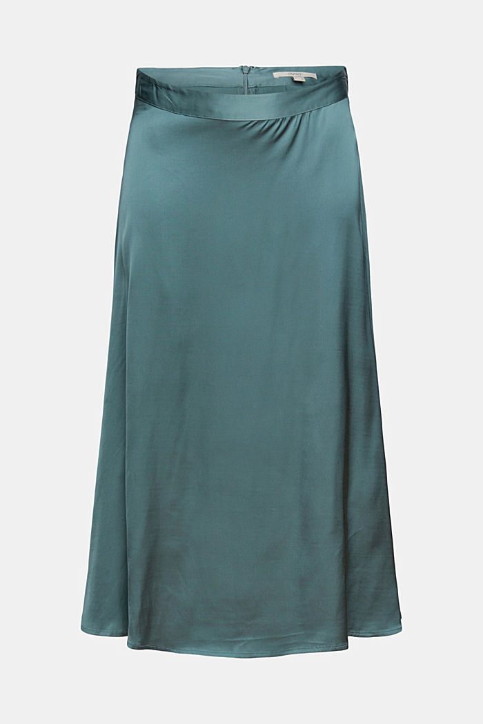 Skirts light woven, TEAL BLUE, detail image number 5