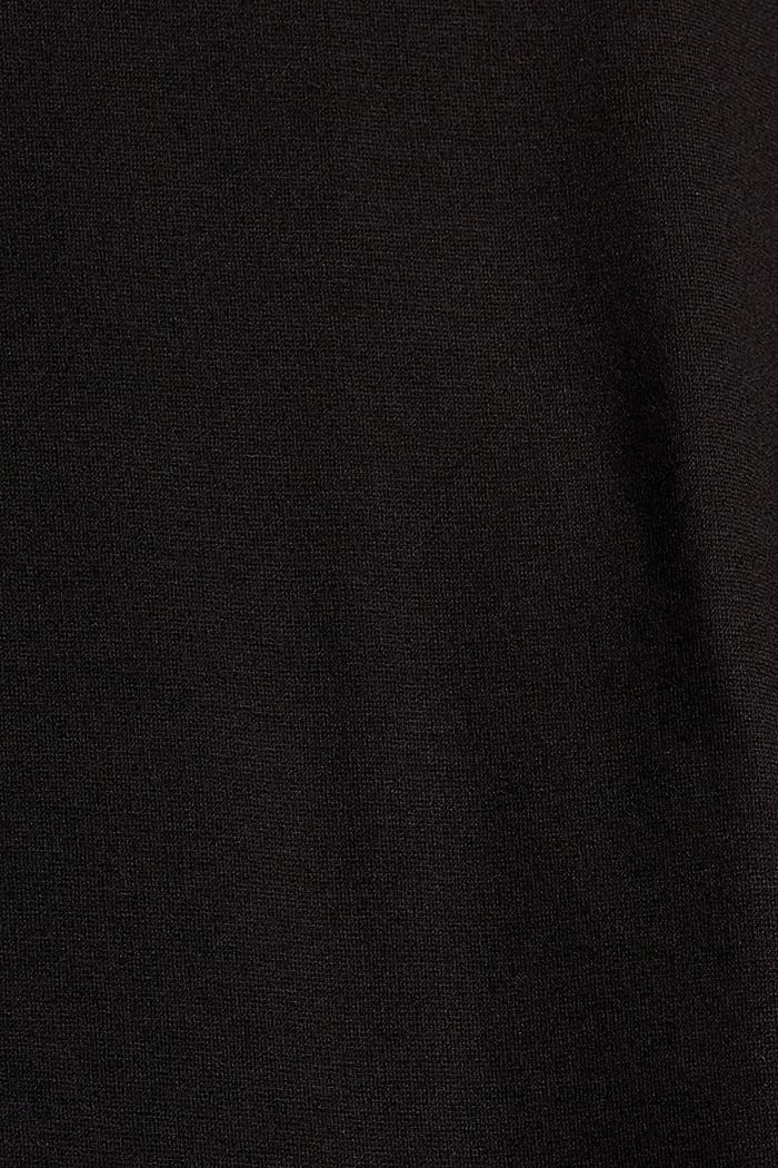 Jerseykleid mit LENZING™ ECOVERO™, BLACK, detail image number 4