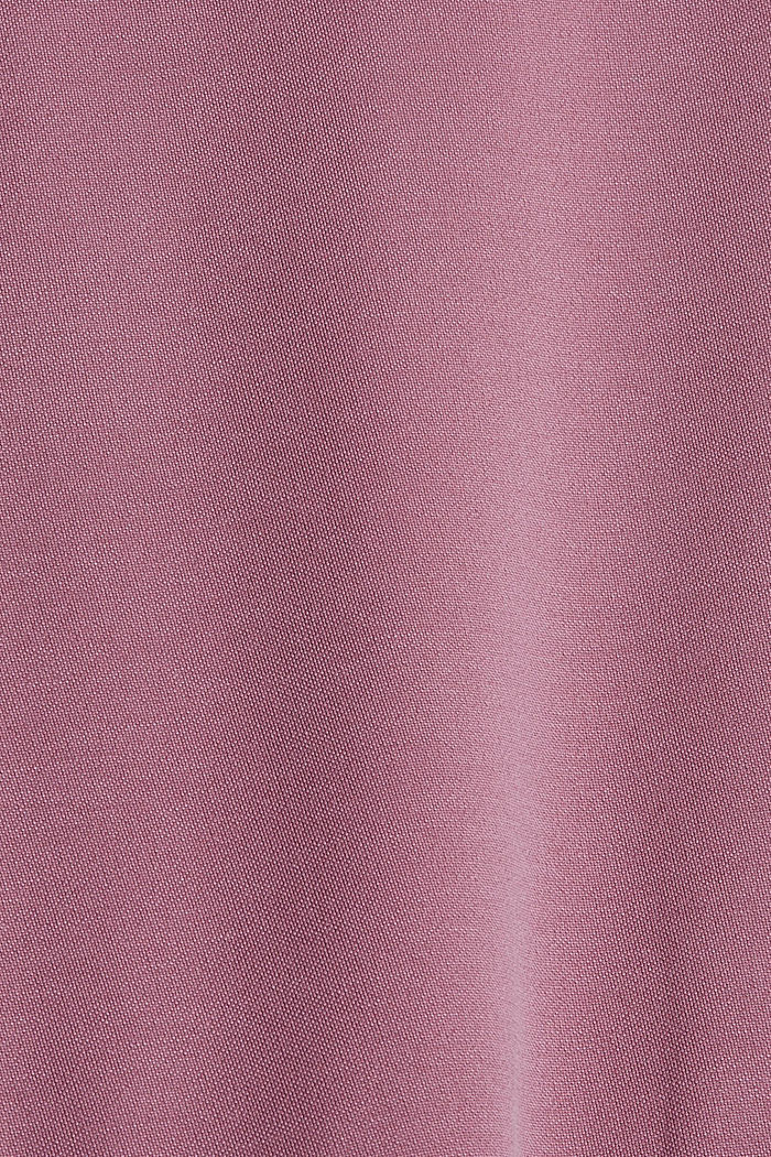 Langarm-Kleid mit Volants, MAUVE, detail image number 4