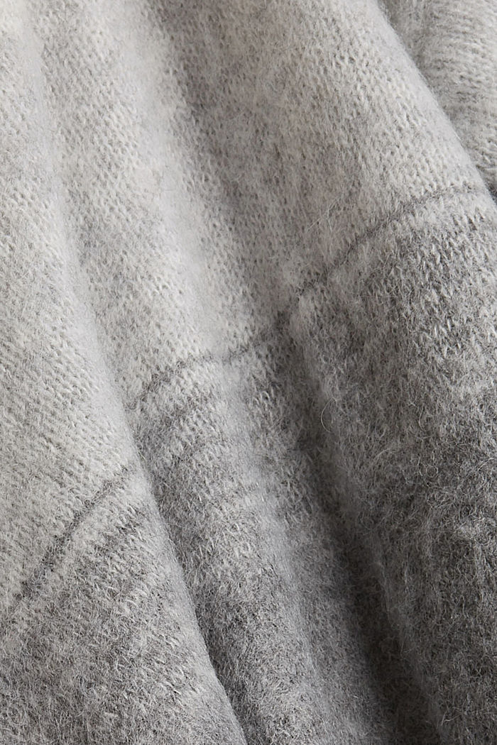 À teneur en laine : le pull-over animé d’un dégradé de couleurs, BLACK, detail image number 4