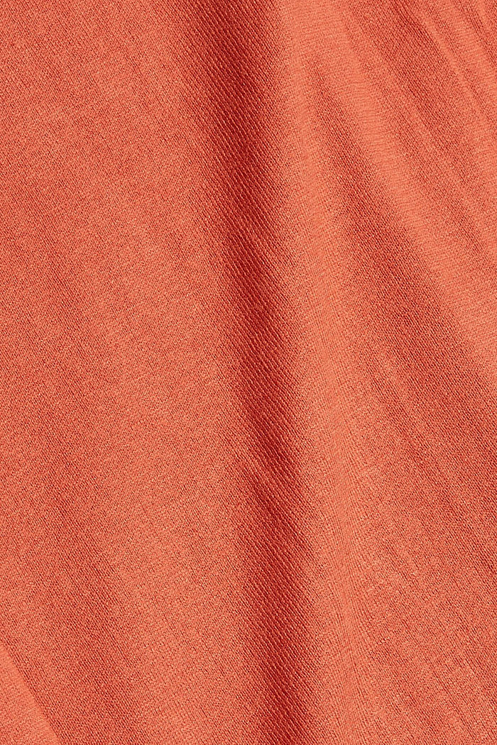 Cardigan en fine maille de coton biologique mélangé, BLUSH, detail image number 4