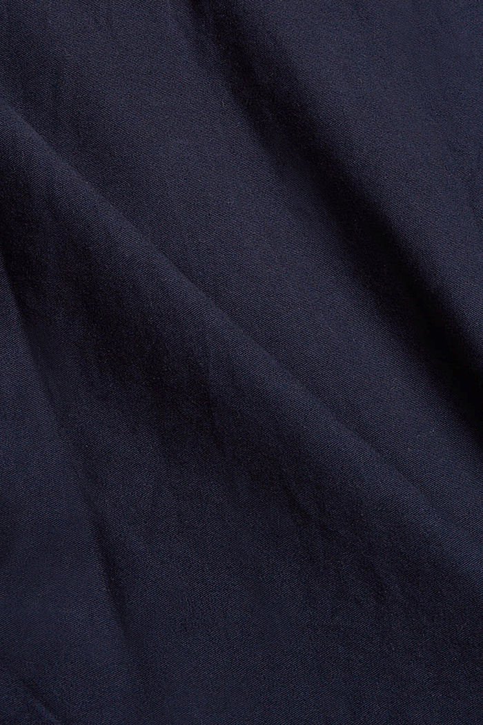 Veste-chemise, 100 % coton biologique, NAVY, detail image number 4