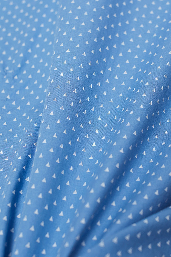 Overhemd met motief, van katoen, BLUE, detail image number 4