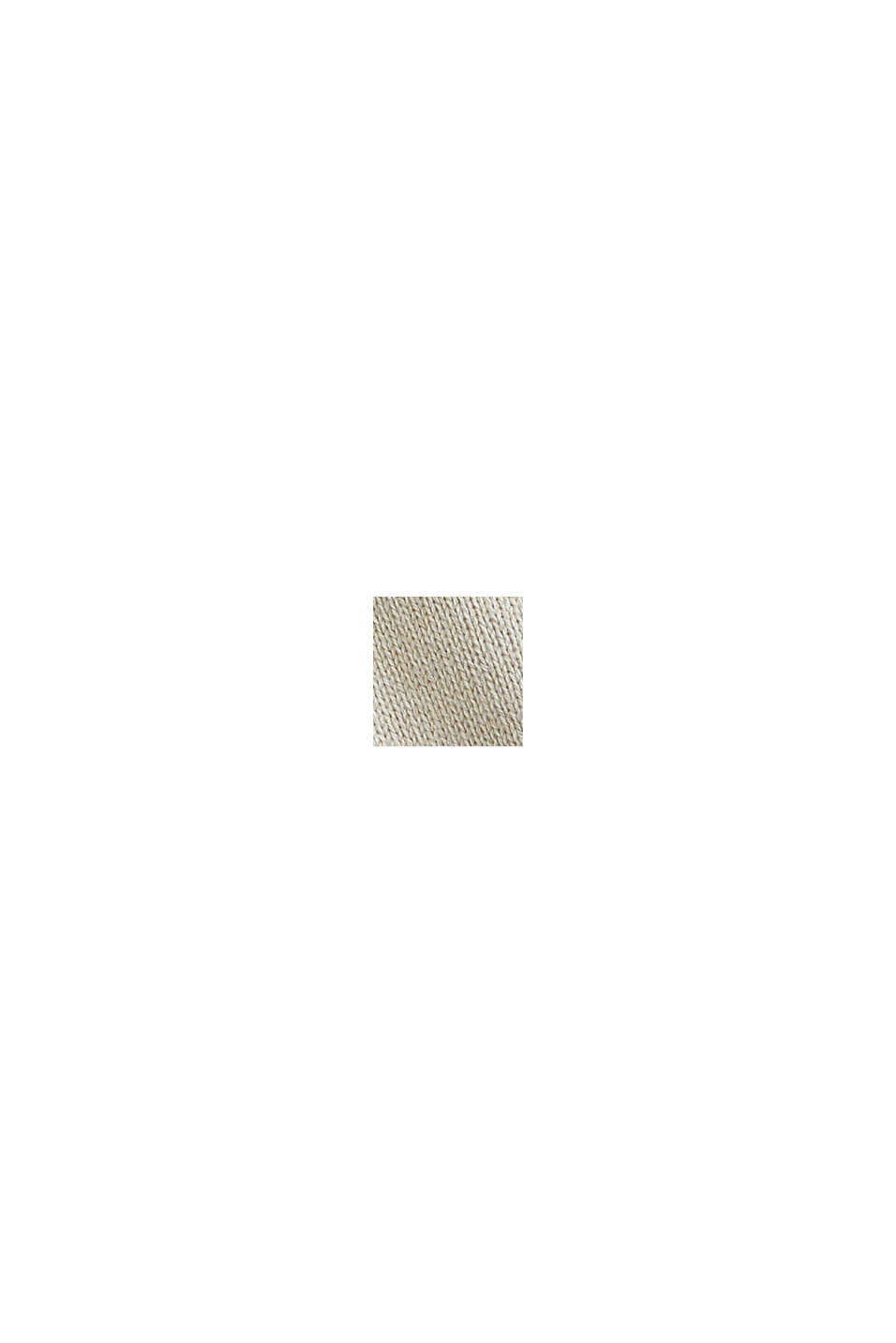 Jersey con diseño de punto texturizado, algodón ecológico, OFF WHITE, swatch