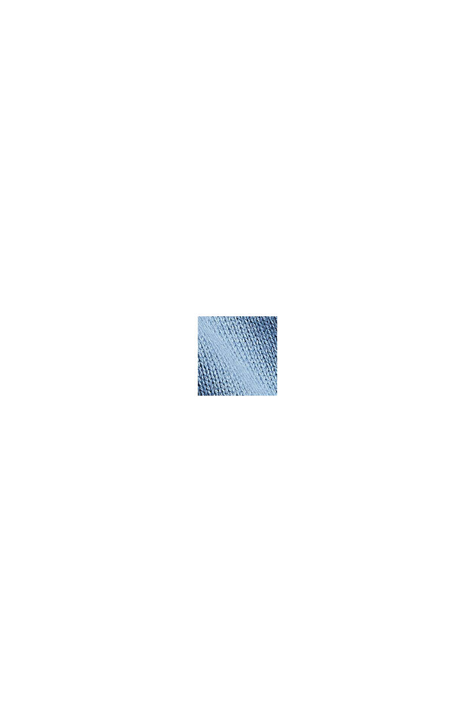 Jersey con diseño de punto texturizado, algodón ecológico, LIGHT BLUE, swatch