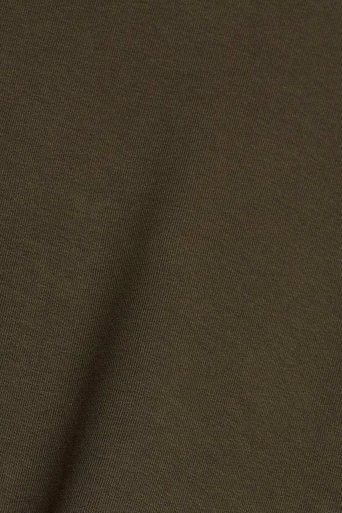 Gerecycled: basic sweatshirt, DARK KHAKI, detail image number 5