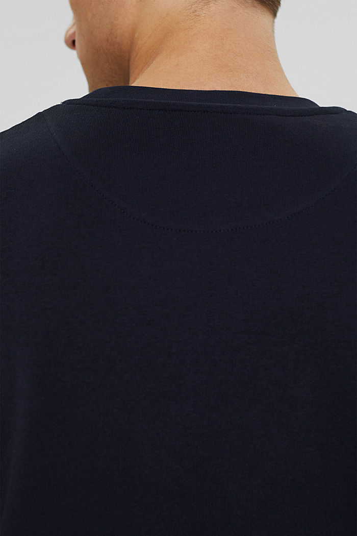 Gerecycled: basic sweatshirt, NAVY, detail image number 2
