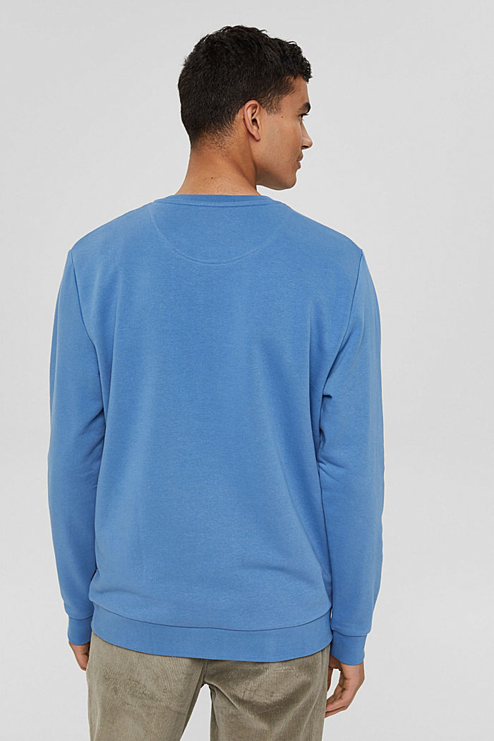 Gerecycled: basic sweatshirt, BLUE, detail image number 3