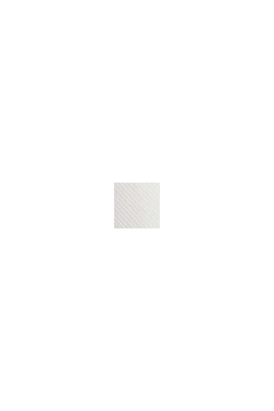 Reciclada: Sudadera con logotipo bordado, OFF WHITE, swatch
