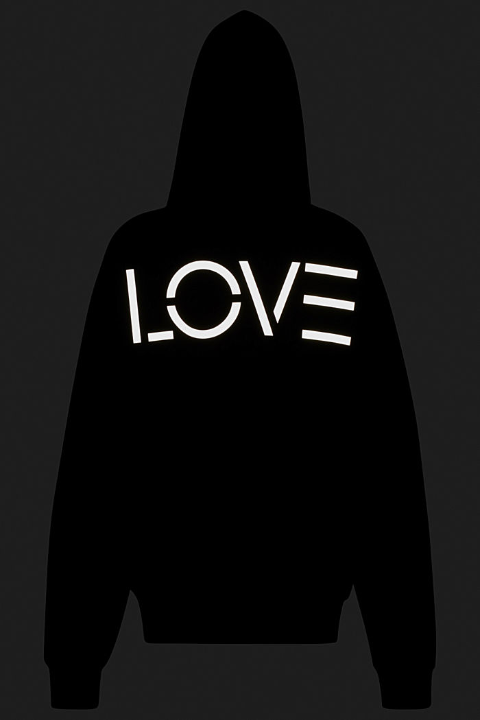 Love Composite 連帽衛衣, BLACK, detail image number 7