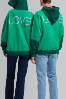 Love Composite 連帽衛衣, 綠色, detail-asia image number 1