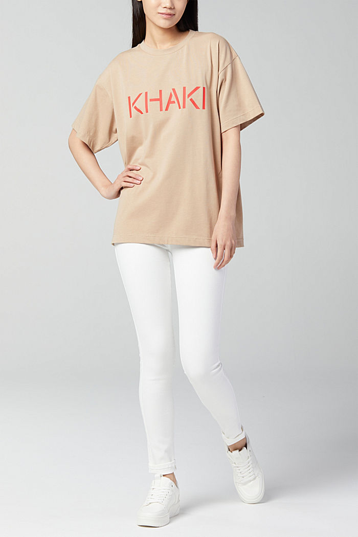 Color Capsule T 恤, KHAKI BEIGE, detail image number 3
